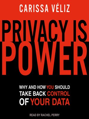 cover image of Privacy is Power
